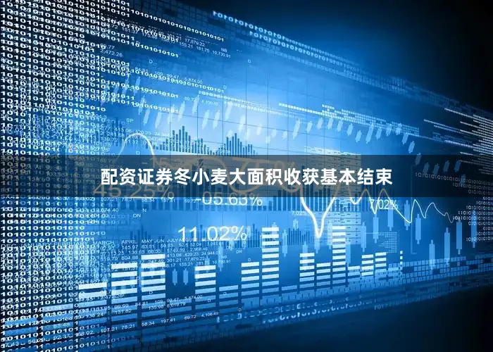 配资证券冬小麦大面积收获基本结束